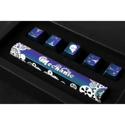 Traitors - Steampunk - Pearlized Ink - 6-key Keycaps - Publicité Traitors - Steampunk - Pearlized Ink - 6-key Keycaps - Publicité