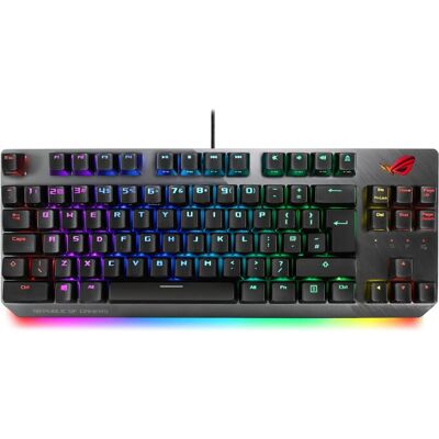 Teclado mecânico para jogos ASUS ROG Strix Scope TKL - Teclado Teclado mecânico para jogos ASUS ROG Strix Scope TKL - Teclado