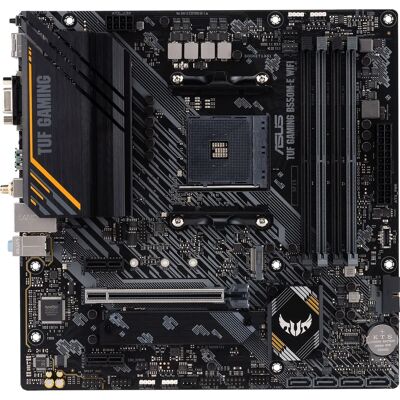ASUS TUF GAMING B550M-E WIFI Mainboard - AMD B550, Micro ATX, RGB ASUS TUF GAMING B550M-E WIFI Mainboard - AMD B550, Micro ATX, RGB