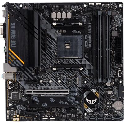 Placa-mãe ASUS TUF GAMING B550M-E - Micro ATX - Socket AM4 Placa-mãe ASUS TUF GAMING B550M-E - Micro ATX - Socket AM4