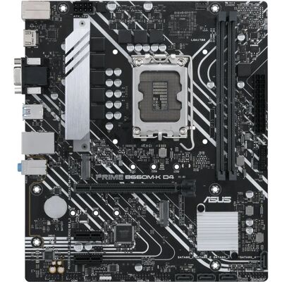 ASUS ASUS PRIME B660M-K D4 - Supporte Intel 12ème génération - Carte mère Micro ATX - Publicité ASUS ASUS PRIME B660M-K D4 - Supporte Intel 12ème génération - Carte mère Micro ATX - Publicité