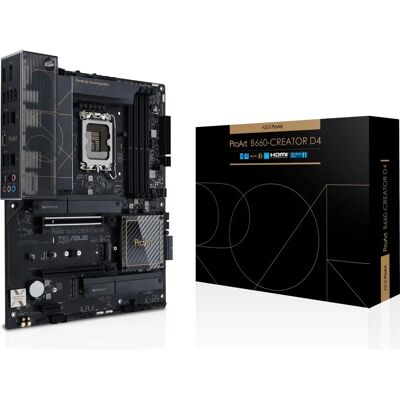 Placa base ASUS PROART B660-CREATOR D4 - ATX - Zócalo LGA1700 - Chipset Intel B660 Placa base ASUS PROART B660-CREATOR D4 - ATX - Zócalo LGA1700 - Chipset Intel B660