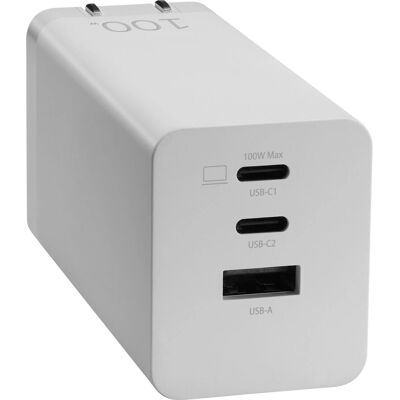 ASUS 90XB07IN-BPW010 Virtalähde - GaN Tekniikka - 100W - 3 Porttia ASUS 90XB07IN-BPW010 Virtalähde - GaN Tekniikka - 100W - 3 Porttia