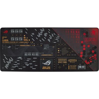 Tapis de souris gaming ASUS ROG Scabbard II EVA Edition - Multicolore - Publicité Tapis de souris gaming ASUS ROG Scabbard II EVA Edition - Multicolore - Publicité
