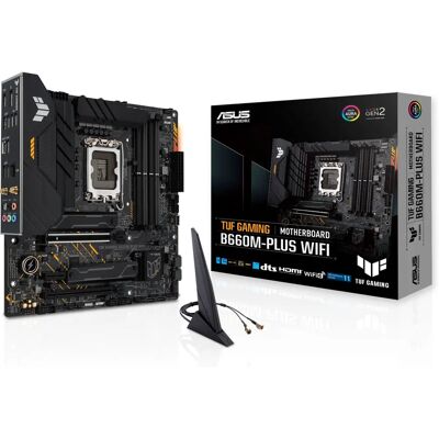 ASUS TUF GAMING B660M-PLUS WIFI - Mainboard - Schwarz ASUS TUF GAMING B660M-PLUS WIFI - Mainboard - Schwarz