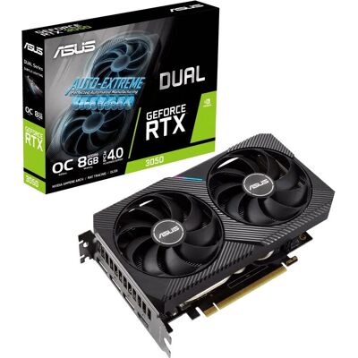 Asus GeForce RTX 3050 - Dual OC - Publicité Asus GeForce RTX 3050 - Dual OC - Publicité
