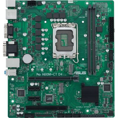ASUS PRO H610M-CT D4-CSM - Placa base Micro ATX ASUS PRO H610M-CT D4-CSM - Placa base Micro ATX