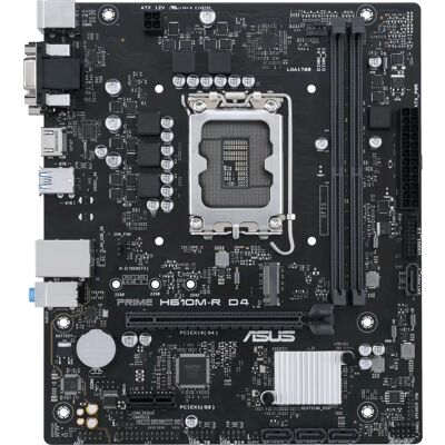 ASUS Prime H610M-R D4 - Micro ATX Placa base ASUS Prime H610M-R D4 - Micro ATX Placa base