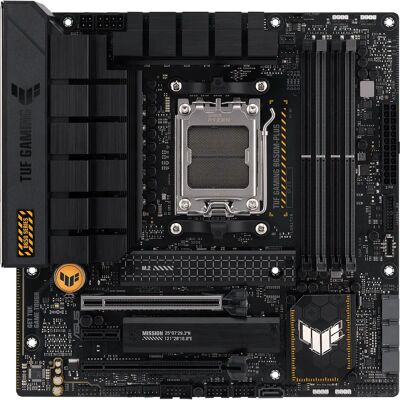ASUS TUF GAMING B650M-PLUS AMD Motherboard - DDR5, Micro ATX, Black - Gaming Motherboard ASUS TUF GAMING B650M-PLUS AMD Motherboard - DDR5, Micro ATX, Black - Gaming Motherboard