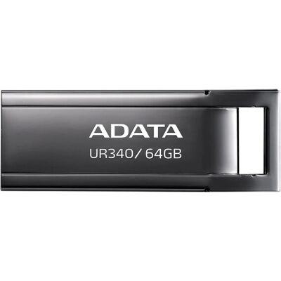 ADATA UR340 USB-Stick 64GB - USB 3.2 Gen 2 - Schwarz ADATA UR340 USB-Stick 64GB - USB 3.2 Gen 2 - Schwarz