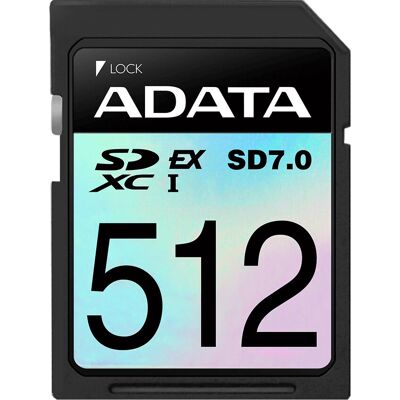 Carte mémoire ADATA Premier Extreme 512 GB SDXC UHS-I - Classe 10 Carte mémoire ADATA Premier Extreme 512 GB SDXC UHS-I - Classe 10