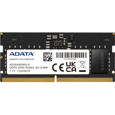 ADATA AD5S48008G-S 8 GB DDR5 ECC - Moduł pamięci ADATA AD5S48008G-S 8 GB DDR5 ECC - Moduł pamięci