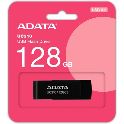 ADATA UC310 128GB USB Flash Drive - Czarny ADATA UC310 128GB USB Flash Drive - Czarny