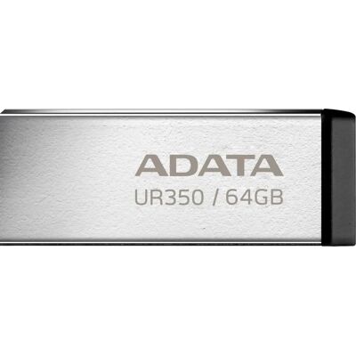 ADATA UR350 64GB USB Flash Drive - Metallinen, veden ja pölyn kestävä ADATA UR350 64GB USB Flash Drive - Metallinen, veden ja pölyn kestävä