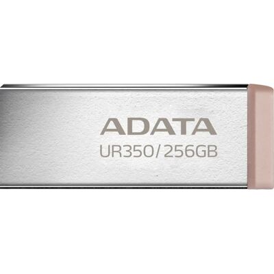 ADATA UR350 256GB USB-Flashdrive - Edelstahl, Braun - USB 3.2 Gen 1 ADATA UR350 256GB USB-Flashdrive - Edelstahl, Braun - USB 3.2 Gen 1