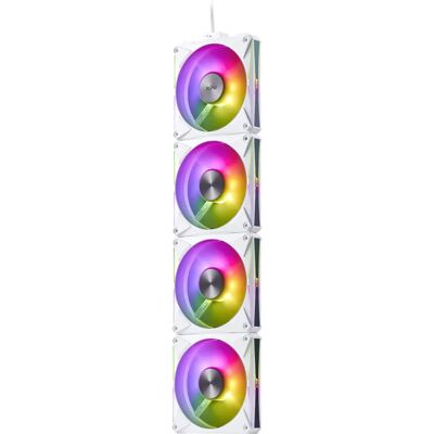 XPG HURRICANE MAG White PC Fan 4-Pack - Computer case fan XPG HURRICANE MAG White PC Fan 4-Pack - Computer case fan