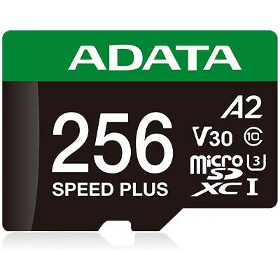 ADATA Speed Plus 256 GB MicroSDXC Klasa 10 - Karta microSDXC ADATA Speed Plus 256 GB MicroSDXC Klasa 10 - Karta microSDXC