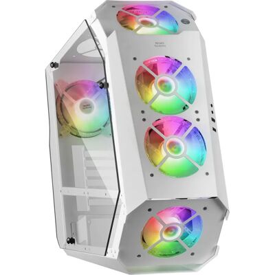 Mars Gaming MC51W Fehér Számítógépház Mars Gaming MC51W Fehér Számítógépház