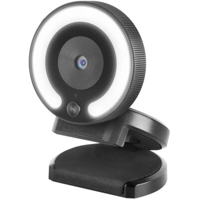 Mars Gaming MWPRO Webcam - Full HD - Ultra-wide 90° - Adjustable Ring Light Mars Gaming MWPRO Webcam - Full HD - Ultra-wide 90° - Adjustable Ring Light
