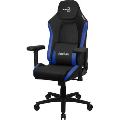Cadeira Gamer Aerocool CROWNBB Azul - Poltrona para Videogame Cadeira Gamer Aerocool CROWNBB Azul - Poltrona para Videogame