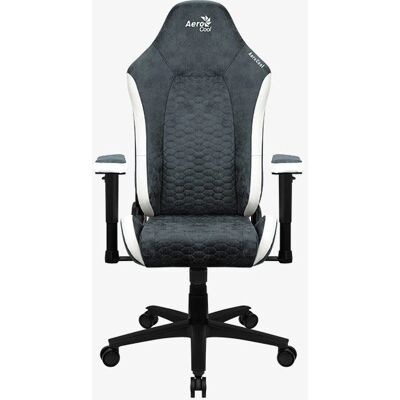 Silla de Juego Aerocool Crown AeroSuede Azul Acero Silla de Juego Aerocool Crown AeroSuede Azul Acero