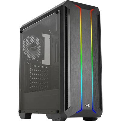 Aerocool Skyline ARGB Gehäuse - Schwarz - ATX, Micro ATX, Mini-ITX Aerocool Skyline ARGB Gehäuse - Schwarz - ATX, Micro ATX, Mini-ITX