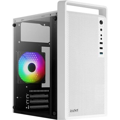 Aerocool PGS CS-109-G-WT-v1 Weiß ATX Mini Tower FRGB Aerocool PGS CS-109-G-WT-v1 Weiß ATX Mini Tower FRGB