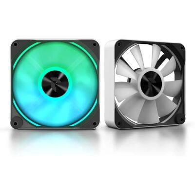 Ventilateur PC APNX Blanc FP2-120 PWM ARGB - 120mm - Publicité Ventilateur PC APNX Blanc FP2-120 PWM ARGB - 120mm - Publicité
