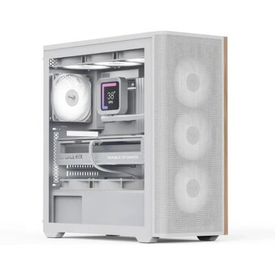Aerocool D501A-G-WT-v2 - Weiß PC-Gehäuse Aerocool D501A-G-WT-v2 - Weiß PC-Gehäuse