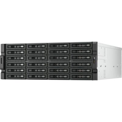 QNAP - TL-R2400PES-RP - 24-bay 4U - PCIe/SATA JBOD QNAP - TL-R2400PES-RP - 24-bay 4U - PCIe/SATA JBOD