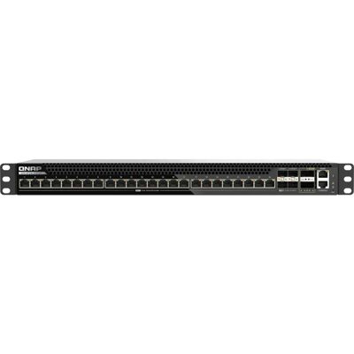 QNAP - QSW-M7230-2X4F24T - Noir - 1U - Commutateur réseau QNAP - QSW-M7230-2X4F24T - Noir - 1U - Commutateur réseau