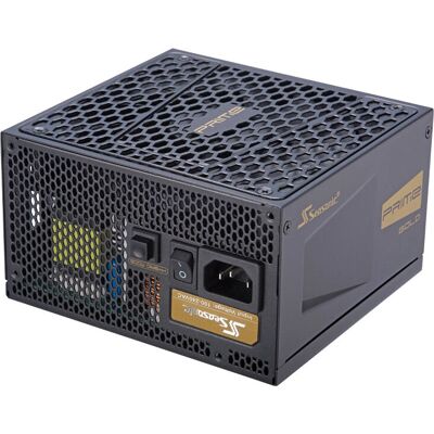 Fuente de alimentación Seasonic Prime Ultra Gold - 550W, Modular, Negra - Power Supply Fuente de alimentación Seasonic Prime Ultra Gold - 550W, Modular, Negra - Power Supply