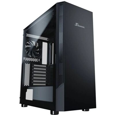 Seasonic Q503 Mid Tower PC-Gehäuse - Schwarz - Unterstützt E-Atx, ATX, mATX, ITX Seasonic Q503 Mid Tower PC-Gehäuse - Schwarz - Unterstützt E-Atx, ATX, mATX, ITX