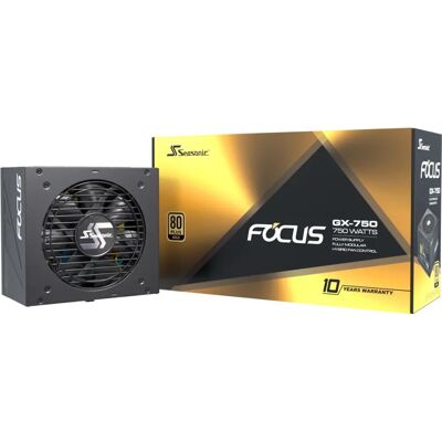 Seasonic FOCUS-GX-750-V4 Virtalähde - 750W, 80 Plus Gold Seasonic FOCUS-GX-750-V4 Virtalähde - 750W, 80 Plus Gold