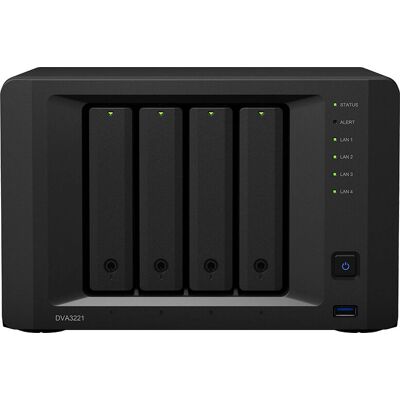 Synology Deep Learning NVR DVA3221 - DVA3221 Enclosure Synology Deep Learning NVR DVA3221 - DVA3221 Enclosure