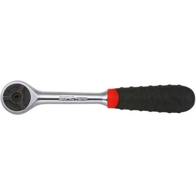 SONIC 7120701 Clé à cliquet - 72 dents - Chrome-vanadium - Poignée ergonomique - DIN 3120 / ISO 1174 - Publicité SONIC 7120701 Clé à cliquet - 72 dents - Chrome-vanadium - Poignée ergonomique - DIN 3120 / ISO 1174 - Publicité