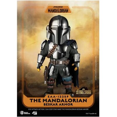 Action figure Star Wars The Mandalorian Egg Attack - Armatura Beskar - 17cm Action figure Star Wars The Mandalorian Egg Attack - Armatura Beskar - 17cm