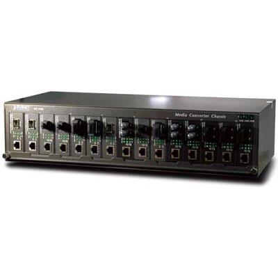 Convertisseur média rack Planet MC-1500 - Noir - Publicité Convertisseur média rack Planet MC-1500 - Noir - Publicité
