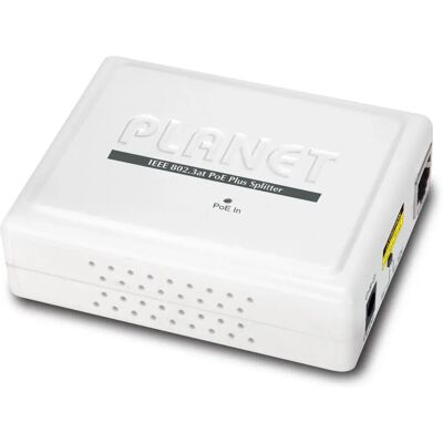 Divisor de red Planet POE-161S - Gigabit PoE - Blanco Divisor de red Planet POE-161S - Gigabit PoE - Blanco