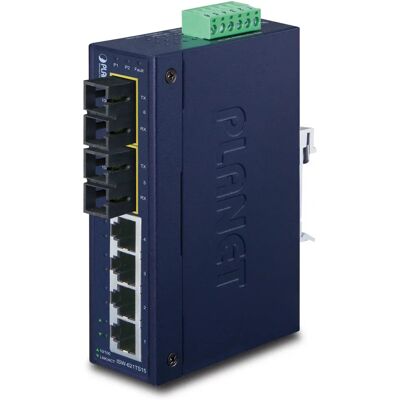Planet ISW-621TS15 Netzwerkswitch - Unmanaged L2 Ethernet - Blau Planet ISW-621TS15 Netzwerkswitch - Unmanaged L2 Ethernet - Blau