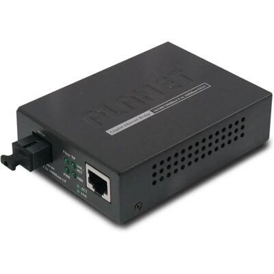 Conmutador de medios de red Planet GT-806B15 - 2000 Mbit/s - Negro Conmutador de medios de red Planet GT-806B15 - 2000 Mbit/s - Negro
