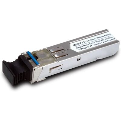 Planet MFB-FA20 Trasmettitore di rete - 1310 nm, LC, 100 Mbit/s Planet MFB-FA20 Trasmettitore di rete - 1310 nm, LC, 100 Mbit/s