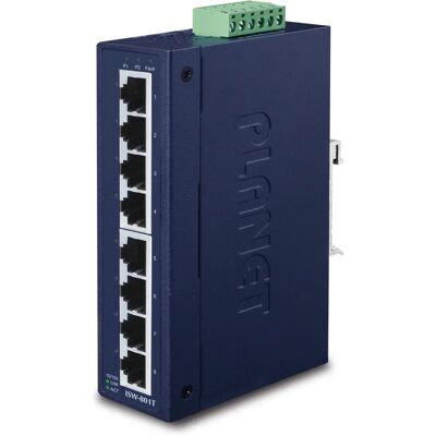 Planet ISW-801T Industrial 8-Port Ethernet Switch Planet ISW-801T Industrial 8-Port Ethernet Switch