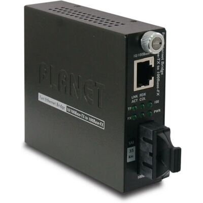PLANET - FST-802S35 - 100Base-TX naar 100Base-FX - Converter PLANET - FST-802S35 - 100Base-TX naar 100Base-FX - Converter