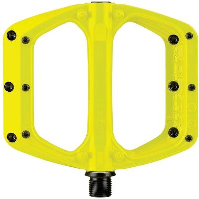 Spank SPOON DC Platta MTB Pedaler - Gul Spank SPOON DC Platta MTB Pedaler - Gul