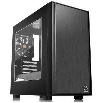 Thermaltake Versa H17 Mikro Tower Készülék - Fekete - Számítógép ház Thermaltake Versa H17 Mikro Tower Készülék - Fekete - Számítógép ház