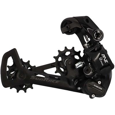 SunRace MZ600 Medium Cage Achterderailleur - Mountainbike-onderdeel SunRace MZ600 Medium Cage Achterderailleur - Mountainbike-onderdeel