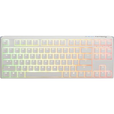 Ducky One3 Pure White TKL Mechanical Keyboard - UK Layout Ducky One3 Pure White TKL Mechanical Keyboard - UK Layout