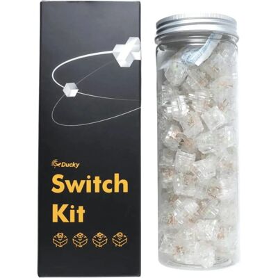 Ducky Kailh Y Jellyfish Switches - Linjära, 50g, RGB, 110 st Ducky Kailh Y Jellyfish Switches - Linjära, 50g, RGB, 110 st
