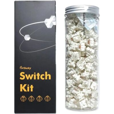 Ducky Gateron G Pro Weiße Lineare Mechanische Switches - 110 Stück Ducky Gateron G Pro Weiße Lineare Mechanische Switches - 110 Stück
